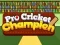 Spiel Pro Cricket Champion Online