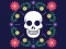Spiel Buntes Schädel-Puzzle Online