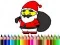 Spiel Zurück zur Schule: Weihnachtsmann Ausmalen Online