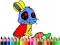 Spiel Zurück zur Schule: Malbuch mit Kaninchen Online
