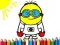 Spiel Malbuch mit niedlichen Monstern Online