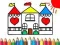 Spiel Ausmalbuch Puppenhaus Online
