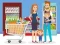 Spiel Glückliches Einkaufspuzzle Online