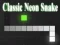 Spiel Klassische Neon-Schlange Online