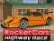 Spiel Raketenautos auf der Autobahn-Rennspiel Online