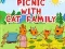 Spiel Picknick mit der Katzenfamilie Online