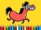 Spiel Zurück zur Schule: Pony Malbuch Online