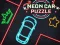 Spiel Neon Auto Puzzle Online