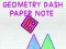 Spiel Geometry Dash Papiernote Online