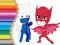 Spiel Malbuch für PJ Masks Online