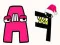 Spiel Buchstaben Verschmelzen: 2D Lauf Online
