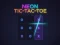 Spiel Neon Tic-Tac-Toe Online