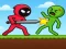 Spiel Red Stickman gegen Monster School Online