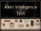 Spiel Alien Intelligence Test Online