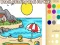 Spiel Strand-Malbuch für Kinder Online