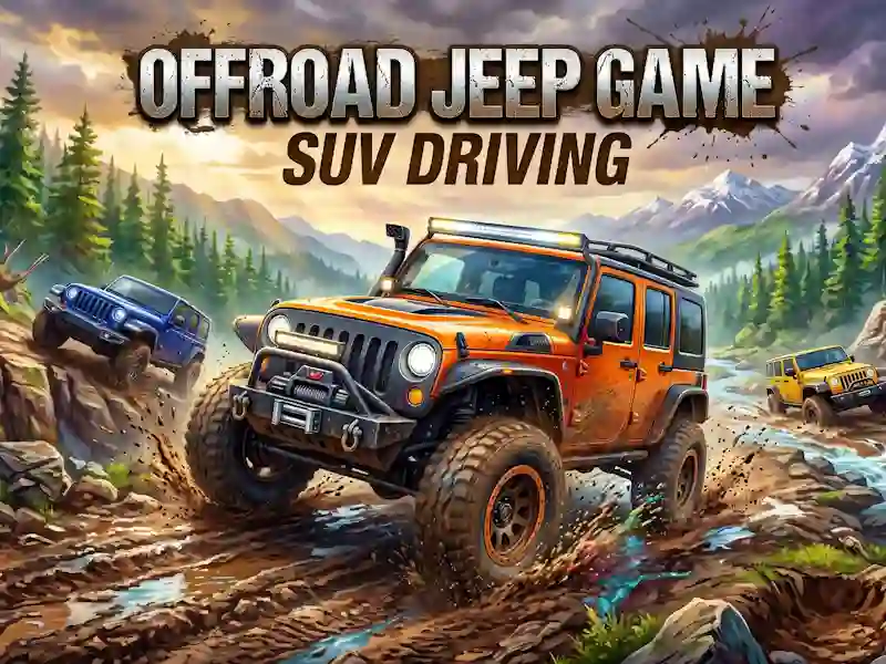 Spiel Offroad Jeep Game SUV Driving Online