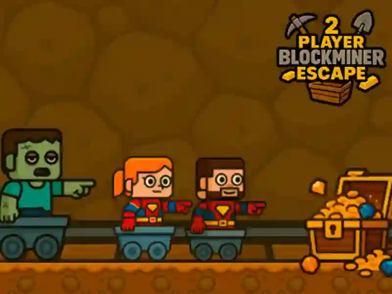 Spiel 2 Spieler Blockminer Flucht Online