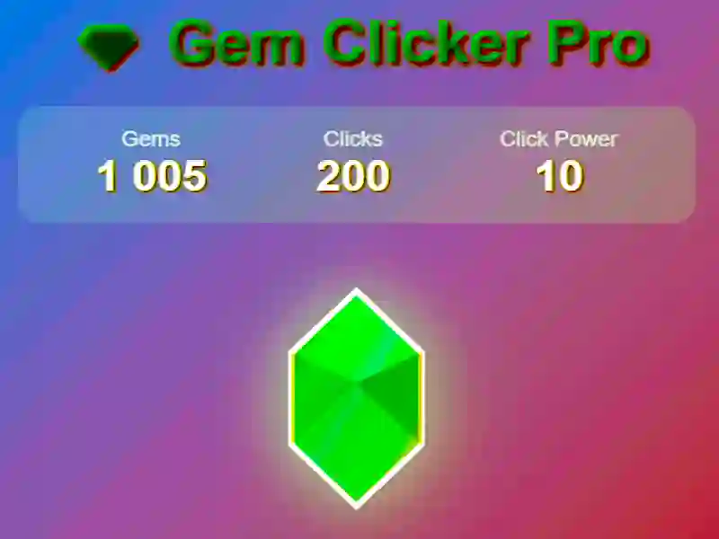 Spiel Gem Clicker Pro Online Spiel Gem Clicker Pro Online