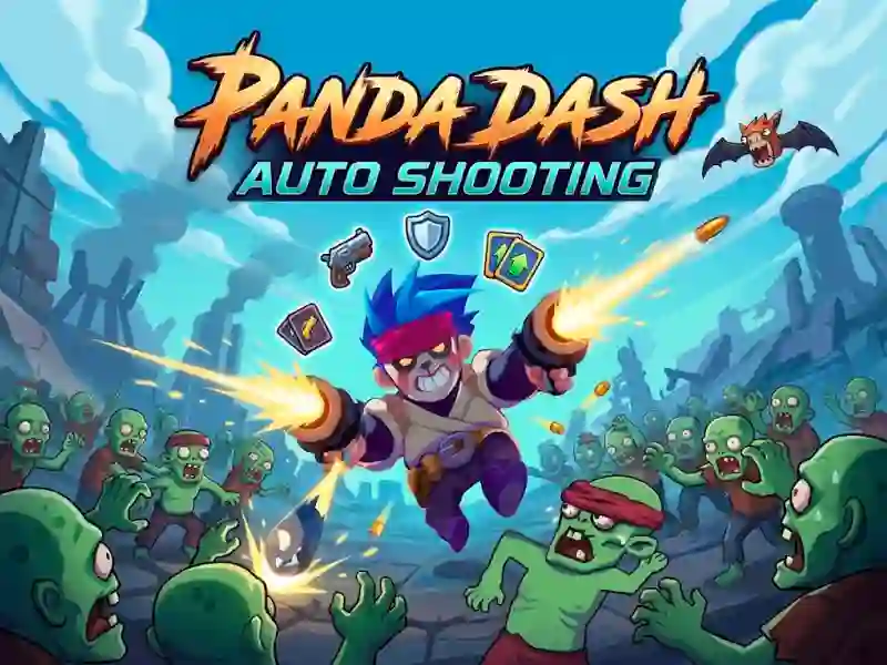 Spiel Panda Dash Auto Shooting Online