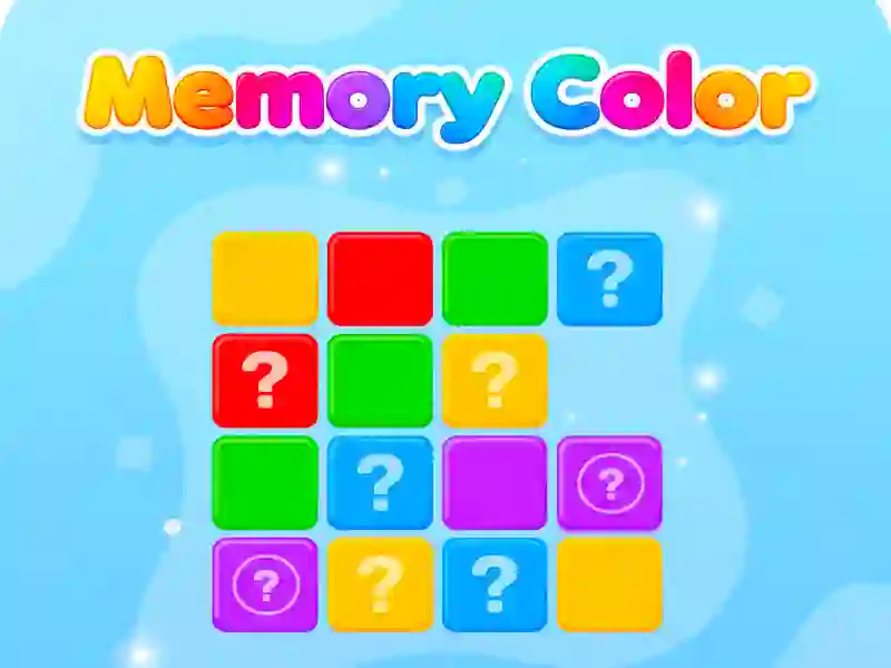 Spiel Memory Color Online