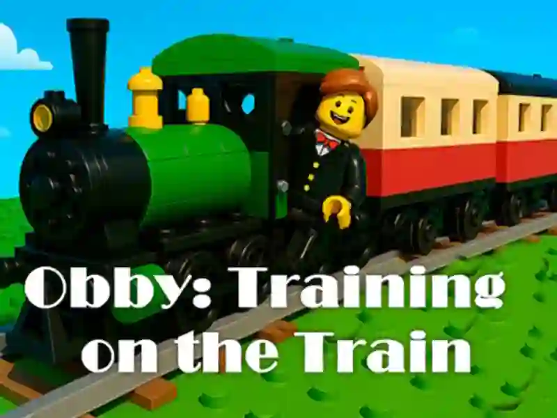 Spiel Obby: Training im Zug Online Spiel Obby: Training im Zug Online