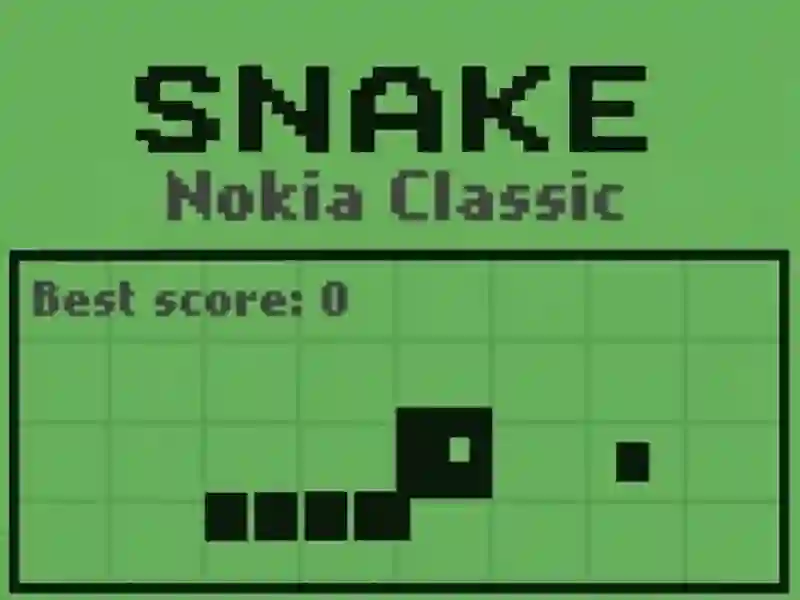 Spiel Schlange Nokia Classic Online