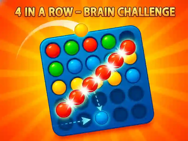 Spiel Spielen Sie 4 in einer Reihe – Brain Challenge Online