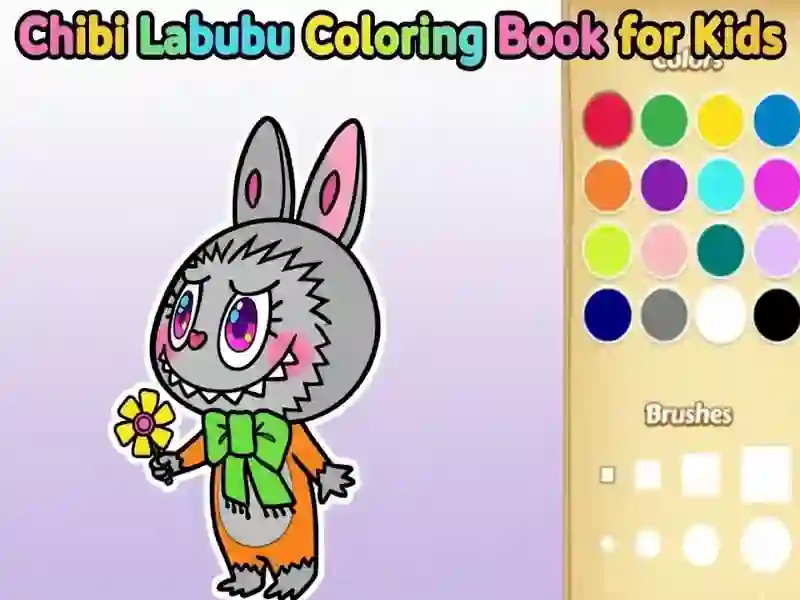 Spiel Chibi Labubu Malbuch für Kinder Online Spiel Chibi Labubu Malbuch für Kinder Online