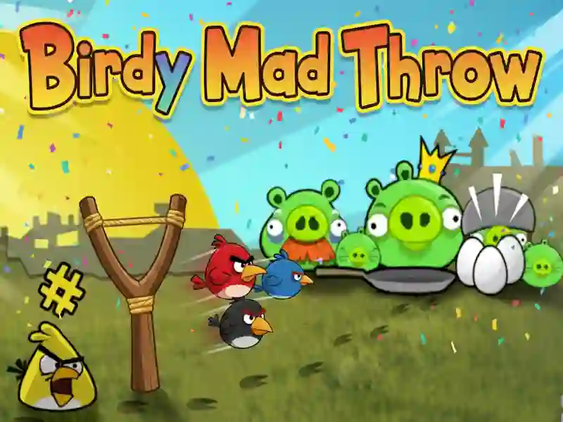 Spiel Birdy Mad Throw Online