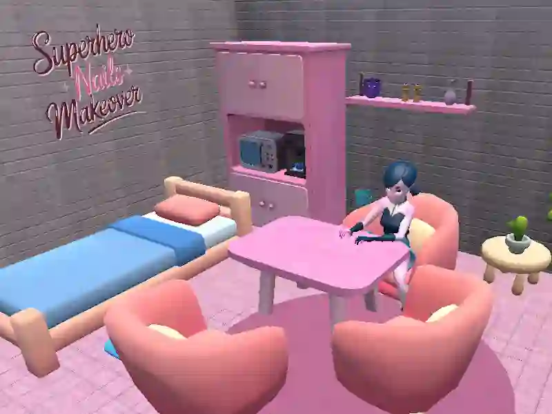 Spiel Superhelden-Nägel-Makeover Online