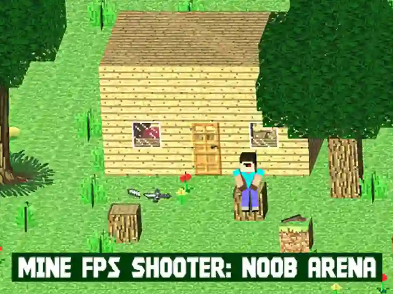 Spiel Mine FPS Shooter: Noob Arena Online