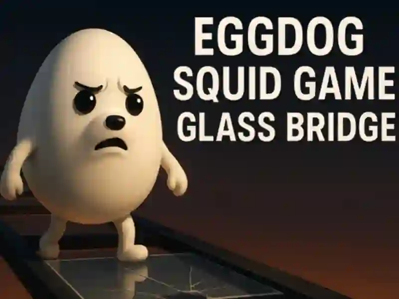 Spiel Eggdog Squid Game Glass Bridge Online