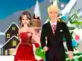 Spiel Barbie und Kens Weihnachtsdate Online