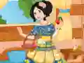 Spiel Schneewittchen-Patchworkkleid Online