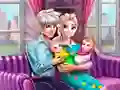 Spiel Familientag der Eiskönigin-Zwillinge Online
