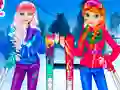 Spiel Prinzessinnen beim Skifahren Online Spiel Prinzessinnen beim Skifahren Online