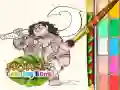 Spiel Moana Malbuch Online