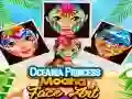 Spiel Gesichtskunst der Oceania-Prinzessin Moana Online