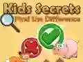 Spiel Kindergeheimnisse: Finde den Unterschied Online Spiel Kindergeheimnisse: Finde den Unterschied Online