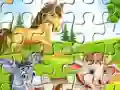 Spiel Bauernhoftiere Puzzle Online