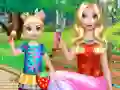 Spiel Sommer Tag für Mama und Tochter Online Spiel Sommer Tag für Mama und Tochter Online
