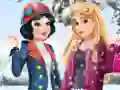 Spiel Aurora und Schneewittchen Wintermode Online