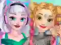 Spiel Elsa und Rapunzel: Zukunftsmoden Online