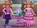 Spiel Kleines Mädchen Superheldin gegen Prinzessin Online Spiel Kleines Mädchen Superheldin gegen Prinzessin Online