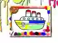 Spiel Boote Malbuch Online