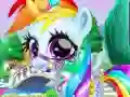 Spiel Regenbogen-Pony Pflege Online