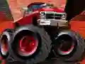 Spiel Verrückte Monstertrucks Puzzle Online