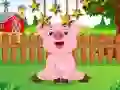 Spiel Versteckte Sterne auf dem Cartoon-Bauernhof Online Spiel Versteckte Sterne auf dem Cartoon-Bauernhof Online