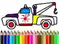 Spiel Zurück zur Schule: Lastwagen Ausmalen Online Spiel Zurück zur Schule: Lastwagen Ausmalen Online