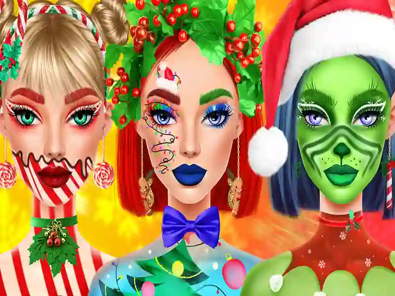 Spiel Ellie Christmas Make-up Online